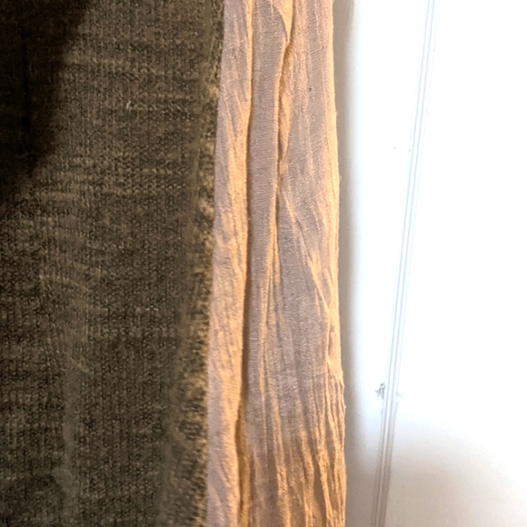 A'reve By Anthropologie Women's Casual Brown & Beige Pullover Tunic Sweater - Picture 7 of 8